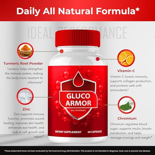 cápsulas de GlucoArmor para energía y vitalidad