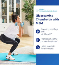 cápsulas de glucosamina con MSM para movilidad