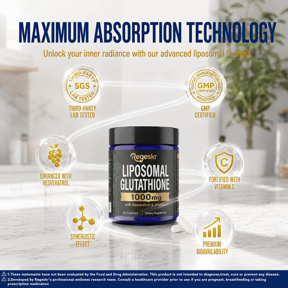 Cápsulas de Glutatión Liposomal