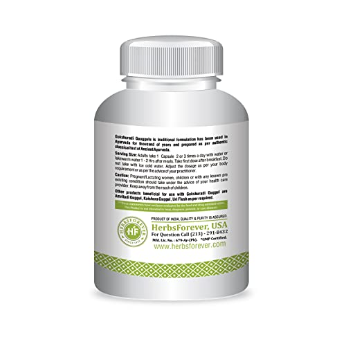 Cápsulas de Gokshuradi para bienestar urogenital
