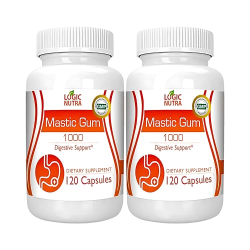 cápsulas de goma mástica para digestión