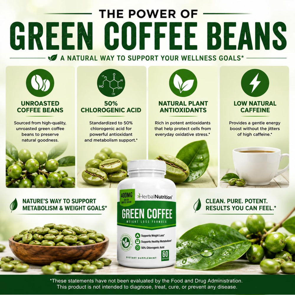 Cápsulas de Grano de Café Verde