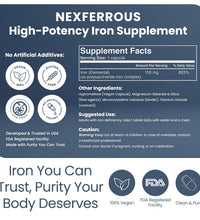 Cápsulas de hierro NexFerrous