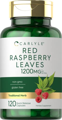 cápsulas de hoja de frambuesa roja beneficios para la salud