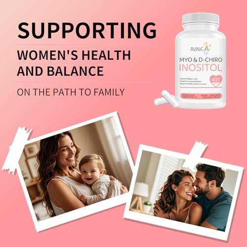 Cápsulas de inositol para equilibrio hormonal