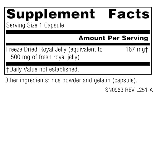 cápsulas de jalea real Source Naturals