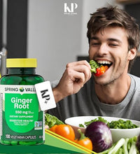 cápsulas de jengibre para energía