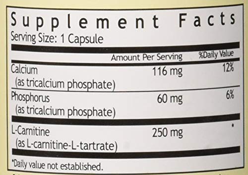 cápsulas de L-CARNITINA para quemar grasa