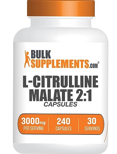 Cápsulas de L-Citrulina Malato para energía