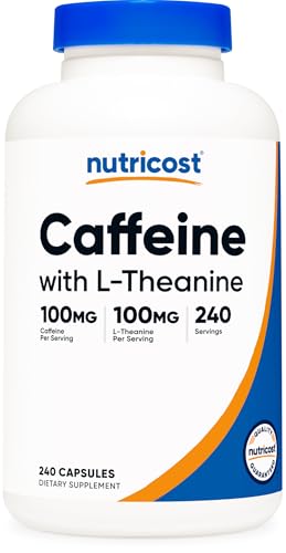 Cápsulas de L-teanina Nutricost