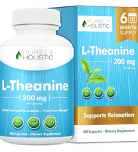 Cápsulas de L-teanina Purely Holistic