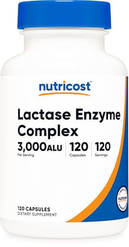 cápsulas de lactasa Nutricost