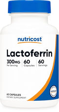 cápsulas de lactoferrina Nutricost para mejorar la salud