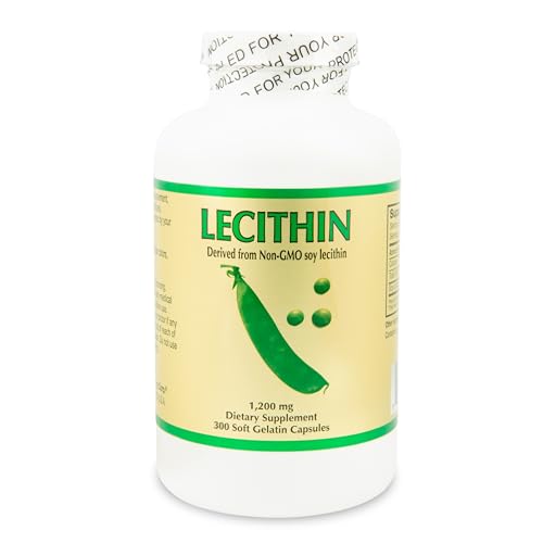 cápsulas de lecitina blanda 1200 mg