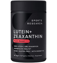 cápsulas de luteína para ojos saludables