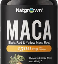cápsulas de maca orgánica natgrown
