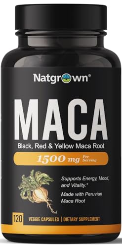 cápsulas de maca orgánica natgrown
