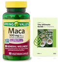 cápsulas de maca orgánica para energía