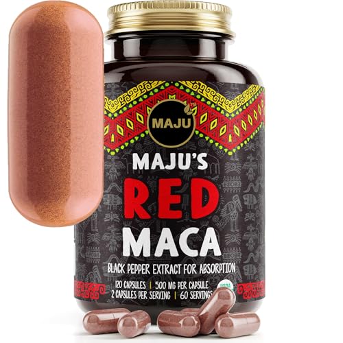 cápsulas de maca roja para mujeres