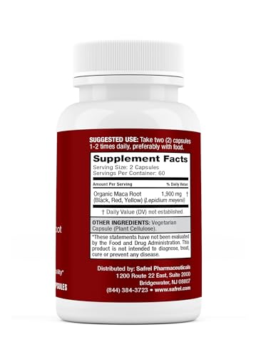 Cápsulas de maca sin OGM