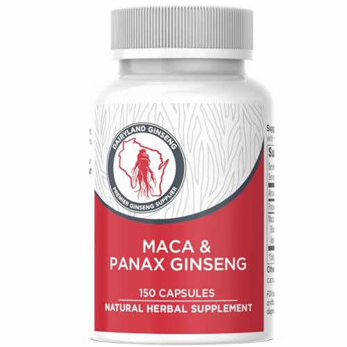 cápsulas de maca y ginseng