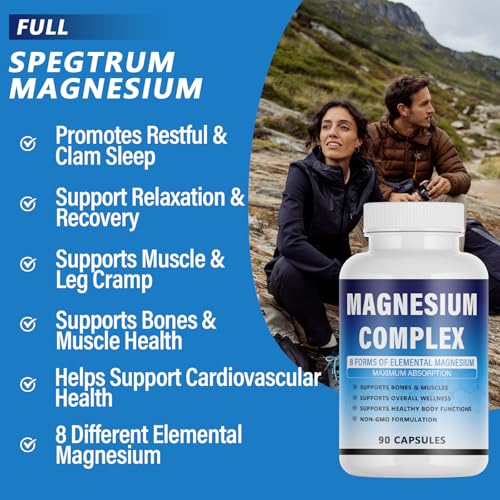 cápsulas de magnesio de fácil digestión