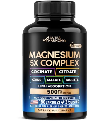 Cápsulas de Magnesio NutraHarmony
