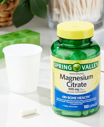 cápsulas de magnesio para huesos fuertes
