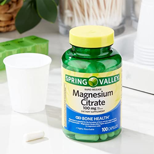 cápsulas de magnesio para salud