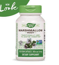 Cápsulas de malvavisco para la salud