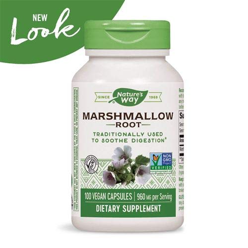 Cápsulas de malvavisco para la salud
