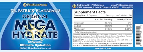 Cápsulas de MegaHydrate para recuperación rápida