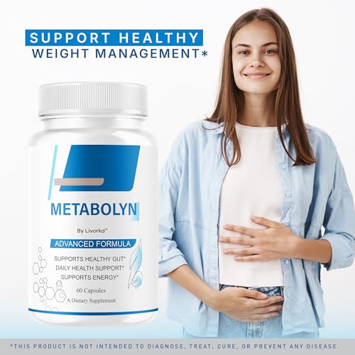 Cápsulas de Metabolyn para salud óptima