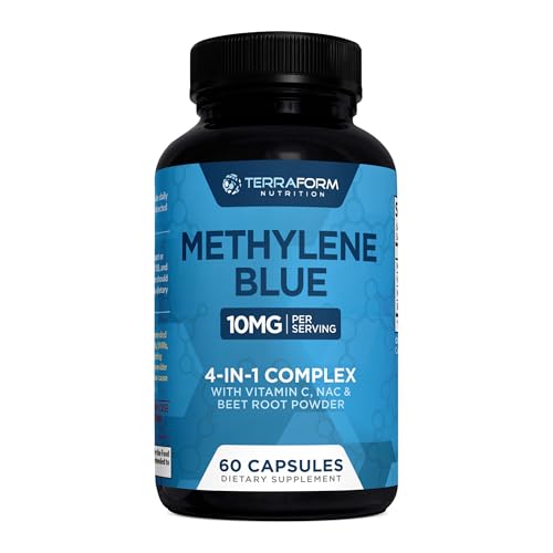 Cápsulas de Methylene Blue para antioxidantes