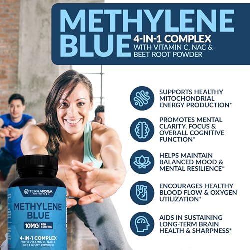 Cápsulas de Methylene Blue para energía