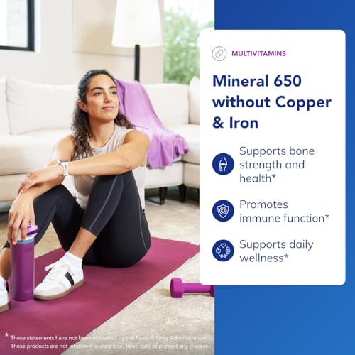 Cápsulas de minerales para salud óptima