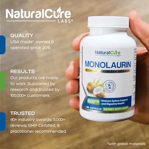 cápsulas de monolaurina para salud