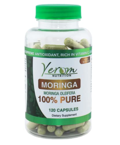 cápsulas de moringa pura para energía