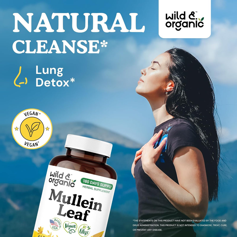 Cápsulas de Mullein 500 mg