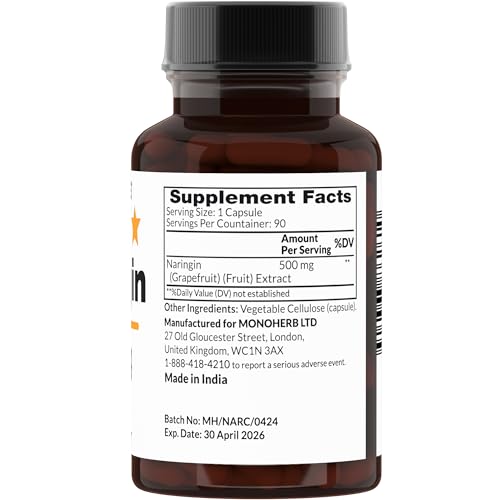 cápsulas de naringin para salud