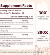 Cápsulas de nattokinasa para digestión