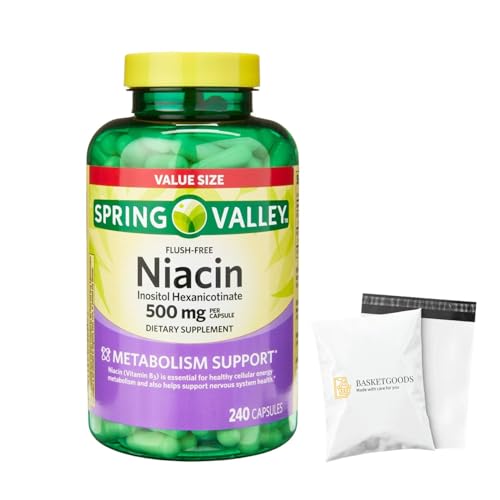 Cápsulas de Niacina 500mg beneficios