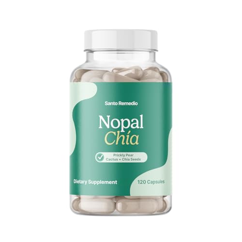 Cápsulas de nopal para digestión