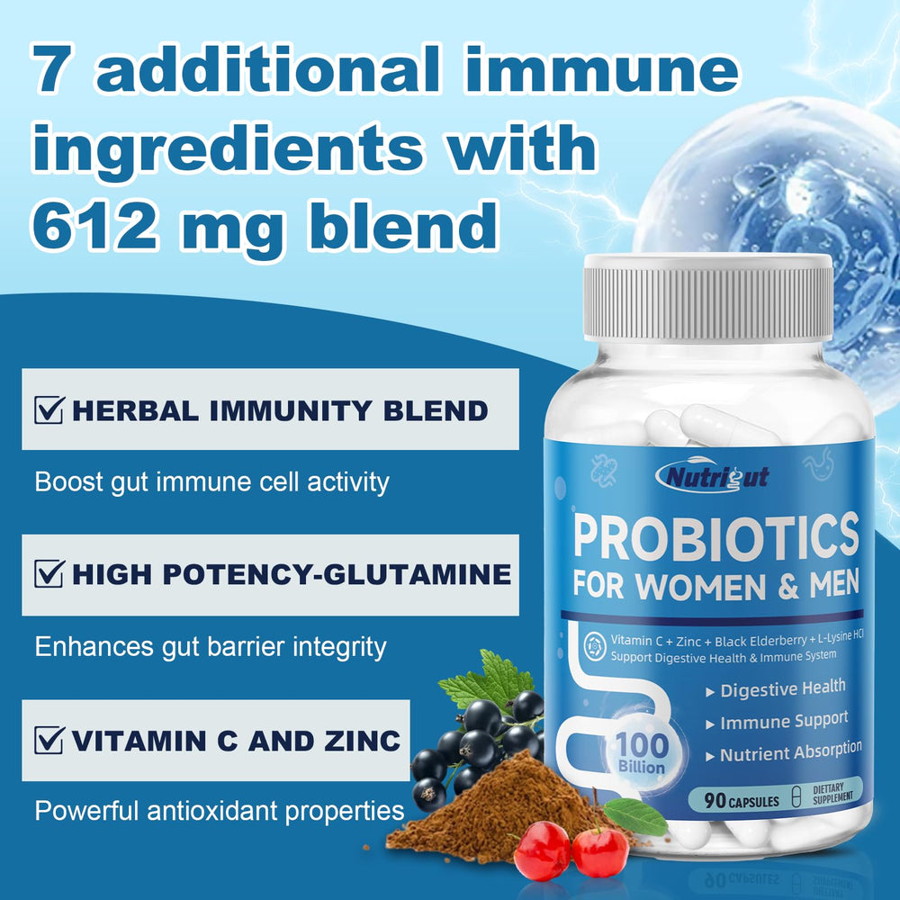 cápsulas de NutriGut probióticos