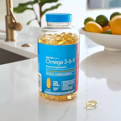 Cápsulas de Omega 3-6-9 de Members Mark