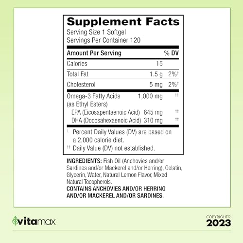 Cápsulas de Omega-3 de alta calidad