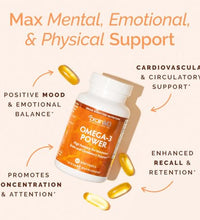 cápsulas de Omega-3 sin gluten