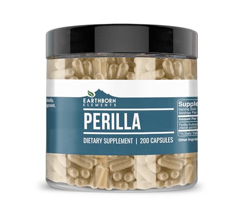 Cápsulas de perilla 100% naturales