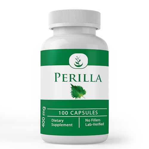 cápsulas de perilla sin aditivos