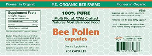cápsulas de pólen de abeja YS BEE FARMS